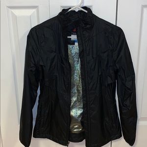 New Black Columbia OmniHeat Windbreaker XS